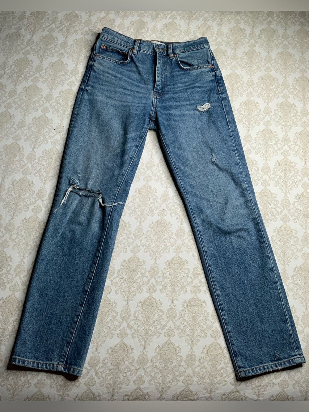 Zara The New Slim Jeans Women’s Size 2 Medium Wash